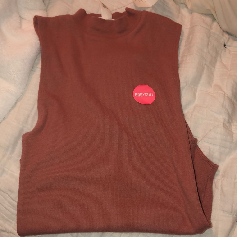 Dusty pink bodysuit